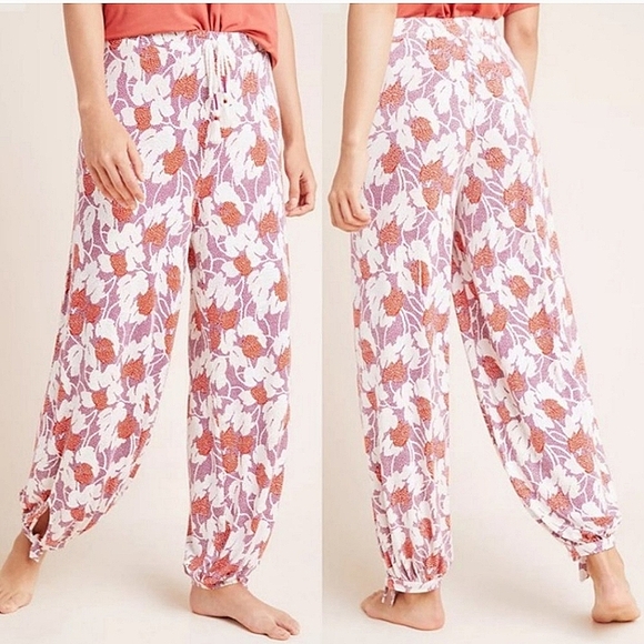 Anthropologie Pants - Anthropologie Surat Lounge Jogger Pants XL colorful bohemian pajama sleepwear